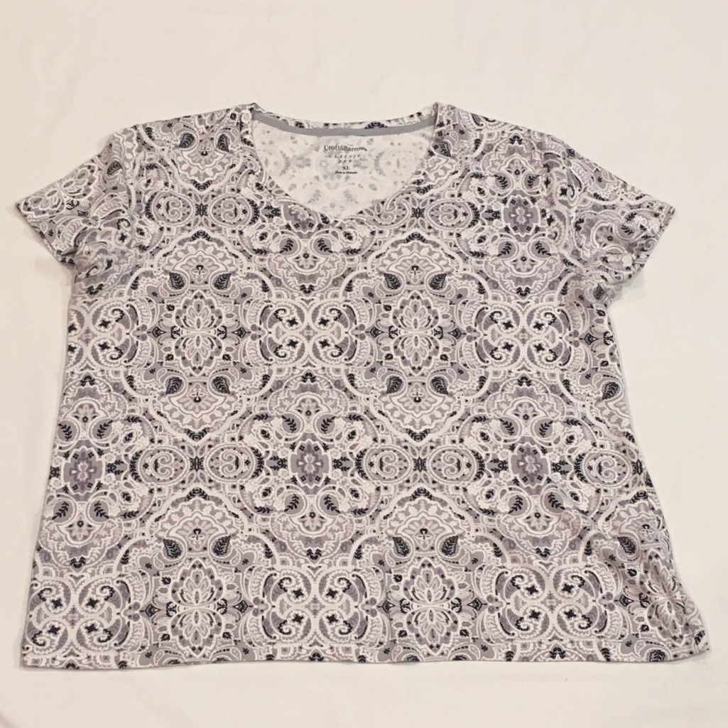 Croft&Barrow Patterned Top